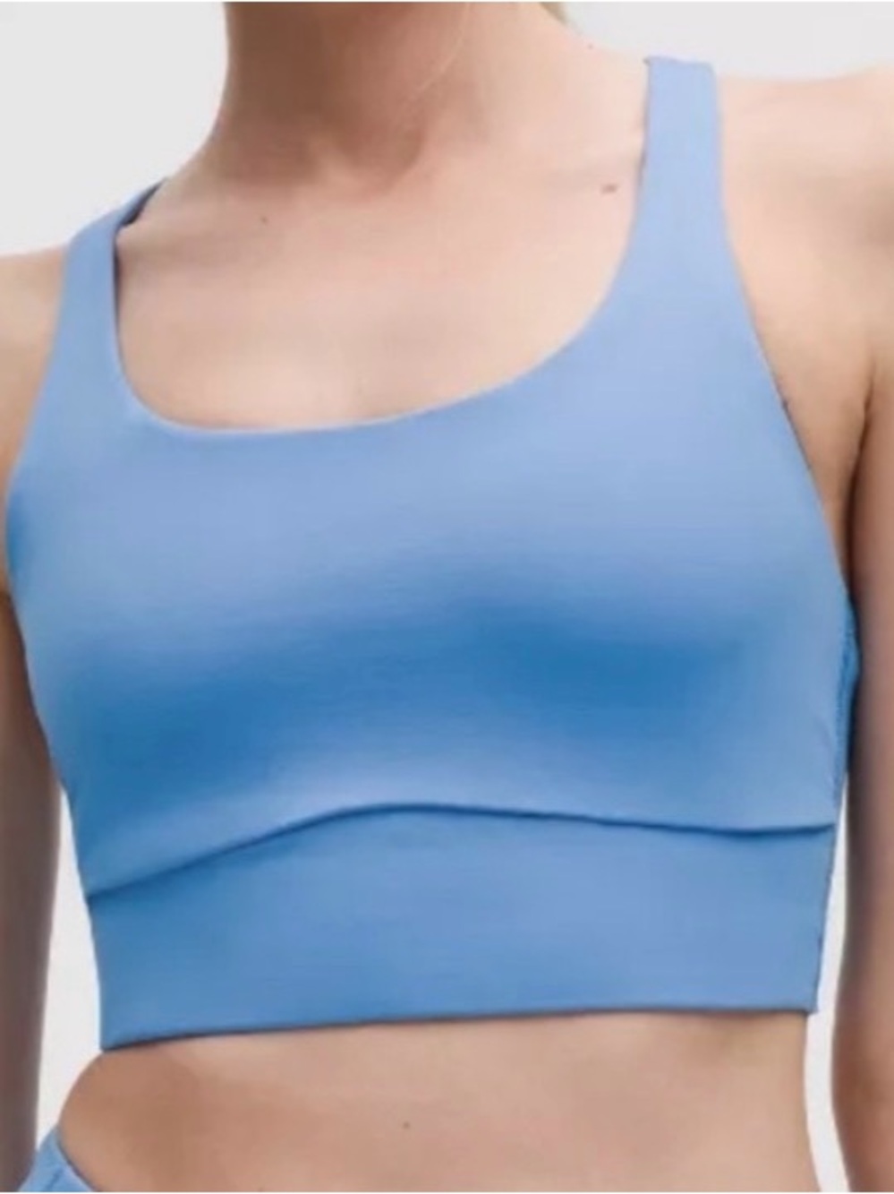 lululemon energy longline bra evolve - color pool